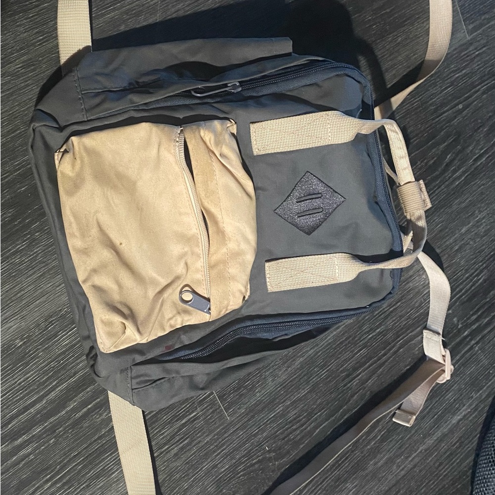No boundaries cotton blend mini square backpack